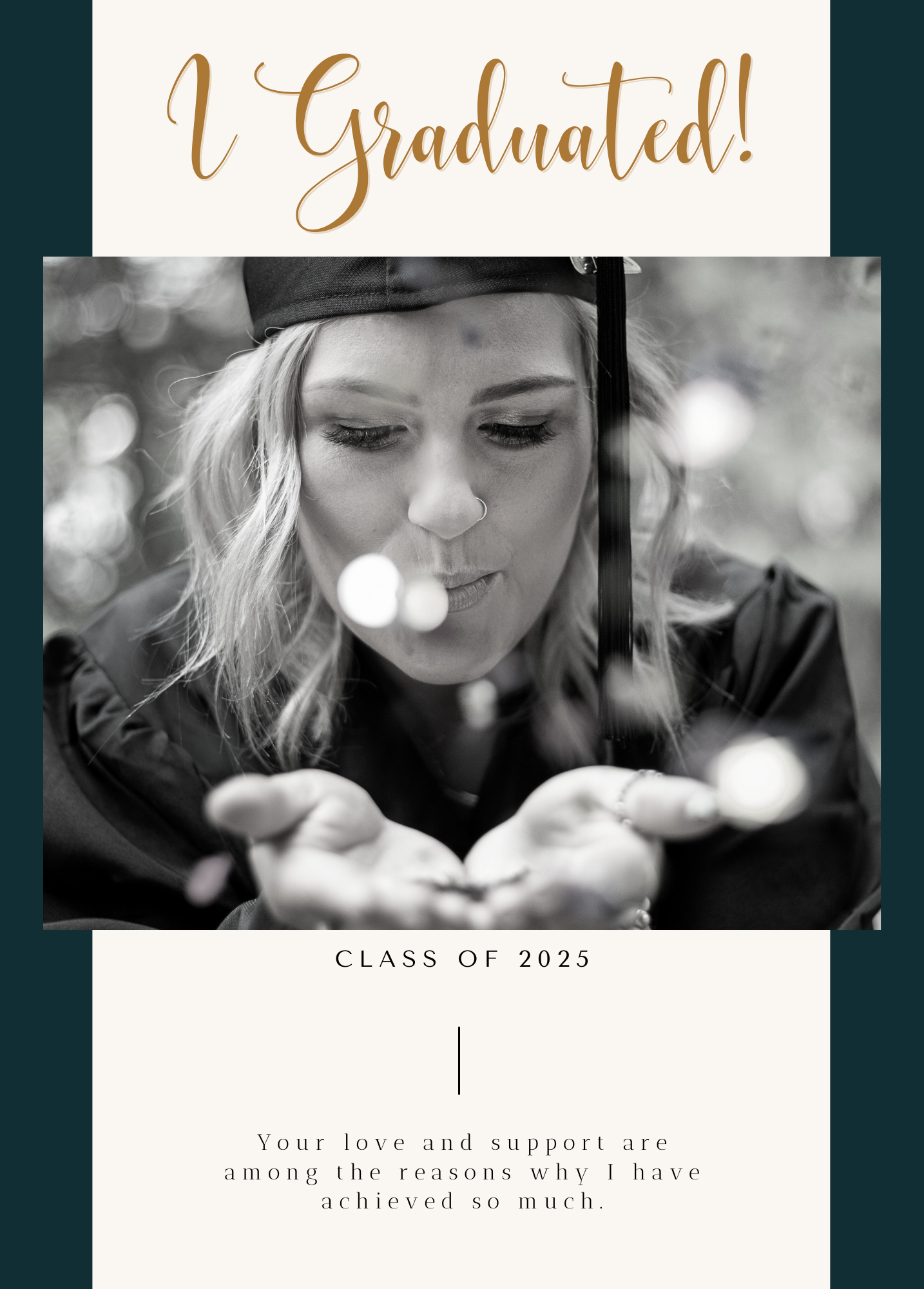 I Graduated! Love & Support | Graduation Card Greetings by Pelipost I Graduated! Love & Support | Graduation Card Greetings by Pelipost