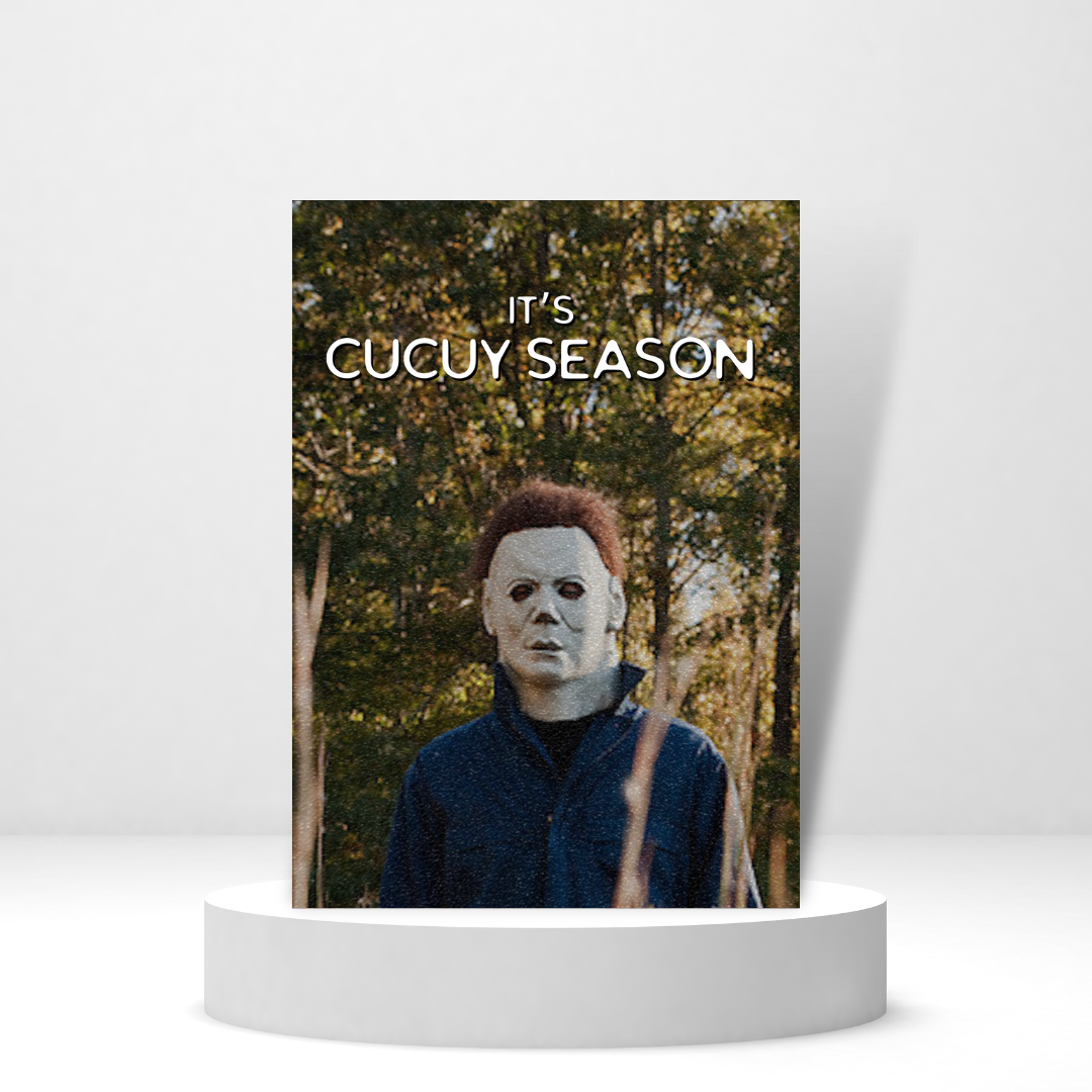 It's Cucuy Season - Personalized Greeting Card for Someone in Jail or Prison