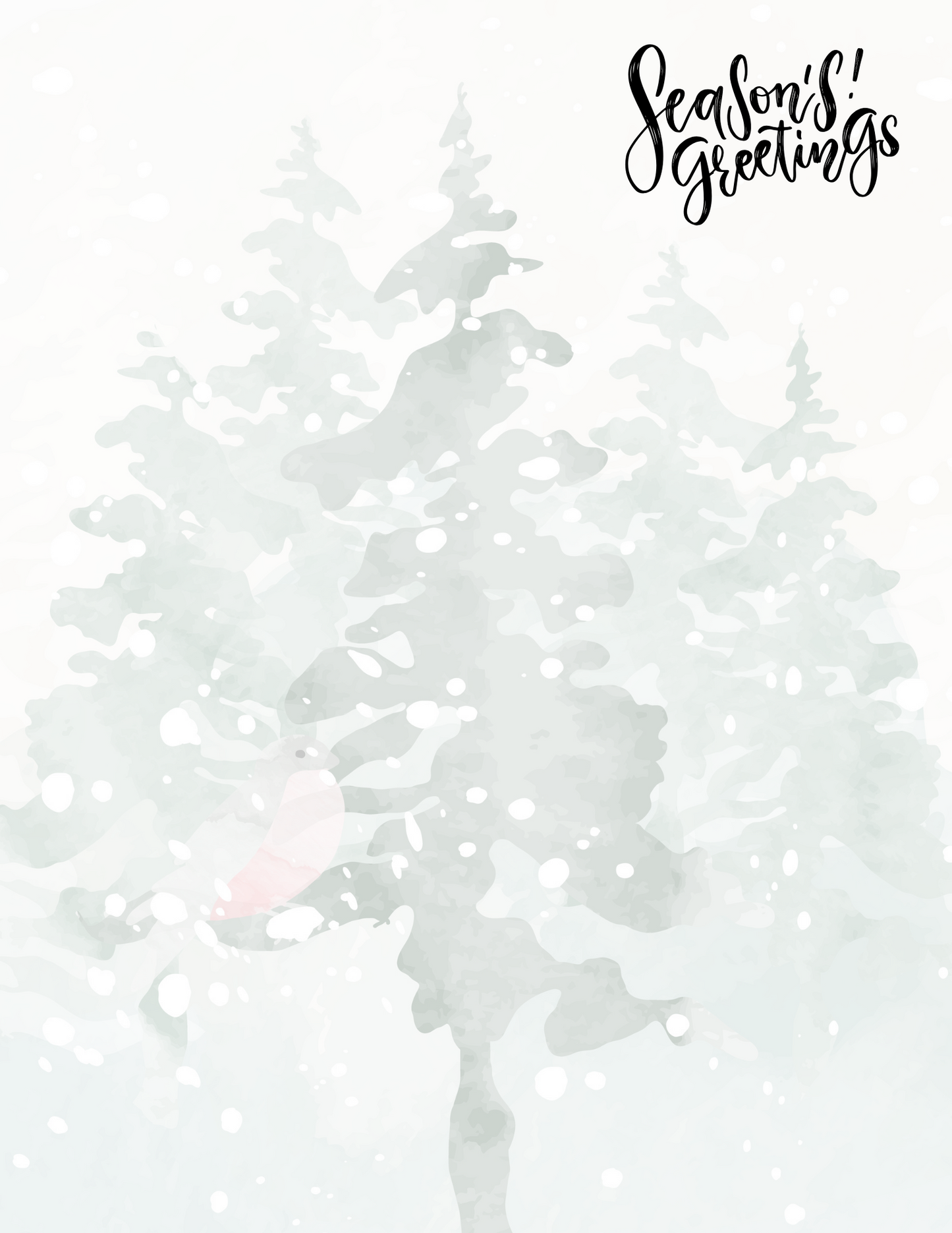 Seasons Greetings - Letter