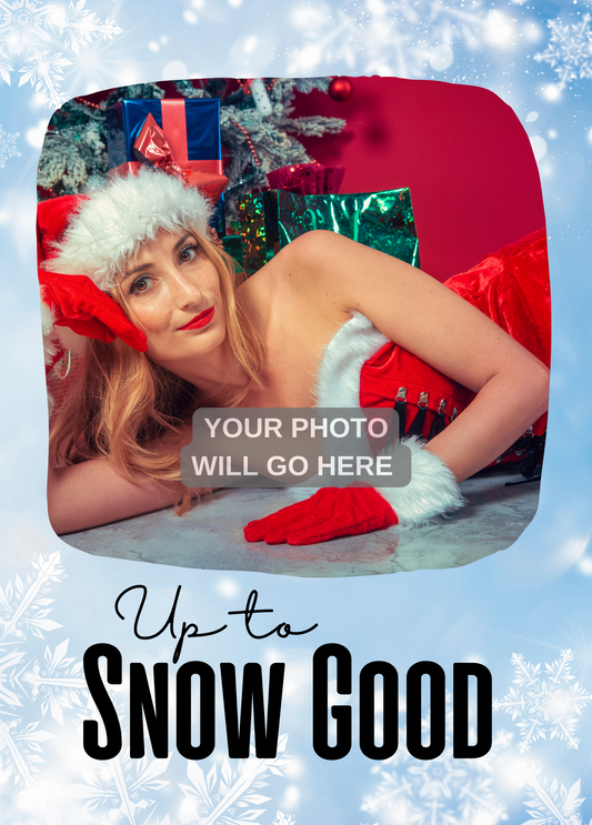 Up to Snow Good | Holiday Photo Card