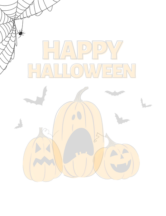 Happy Halloween | Letter