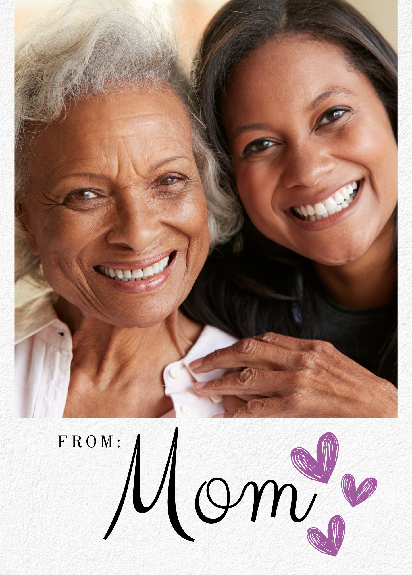From: Mom Photo Card | Personalized Encouragement Card | Mother's Day Card