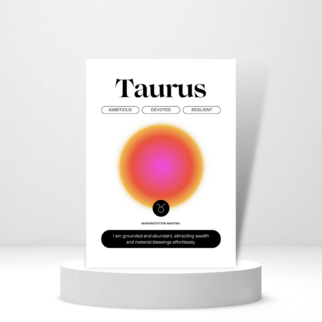 Taurus Mantra | Astrology Card