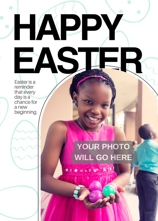 New Beginnings | Easter Photo Card