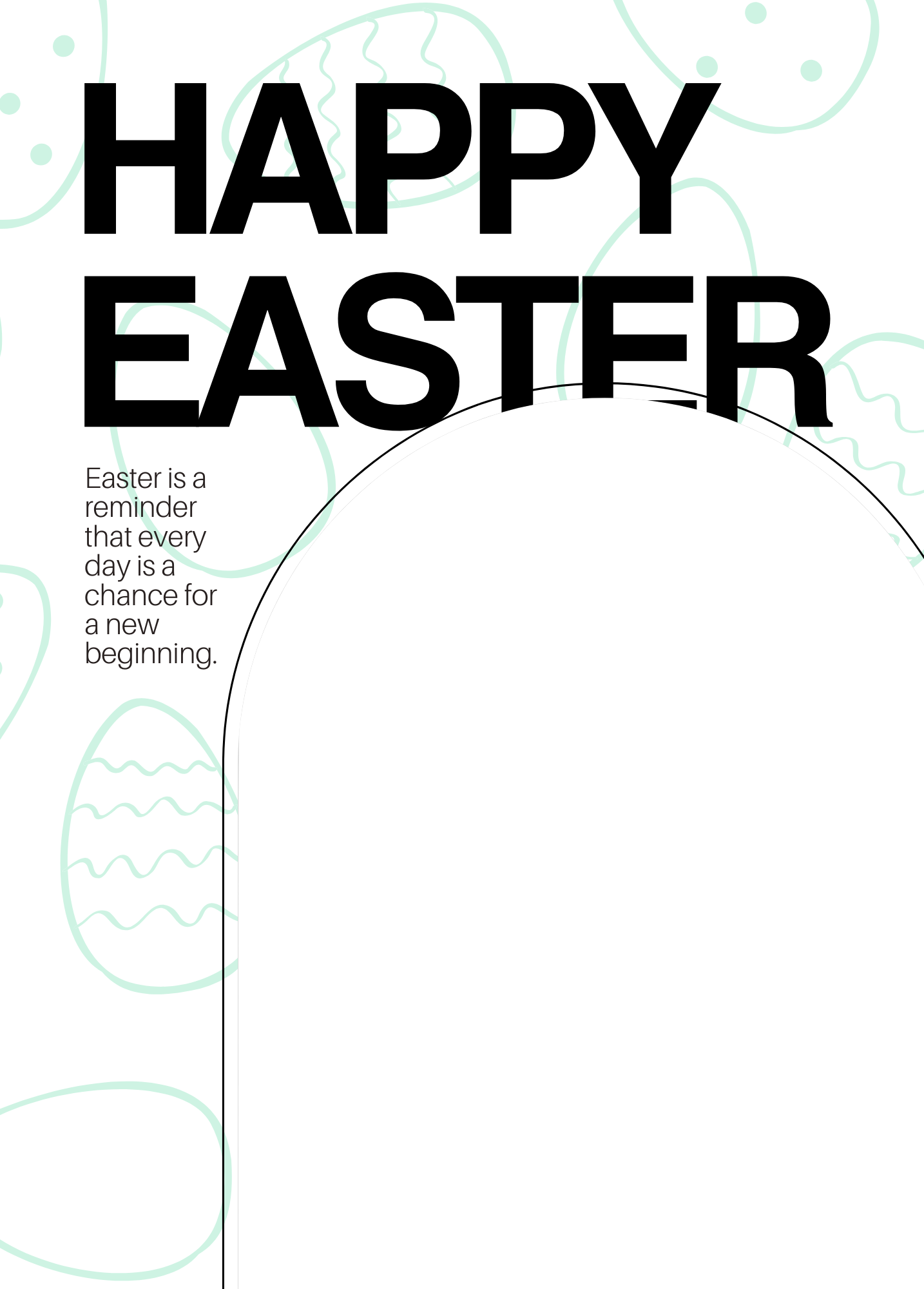 New Beginnings | Easter Photo Card