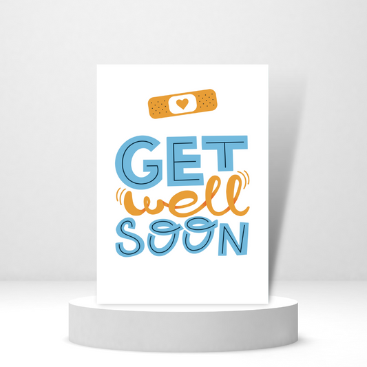 Get Well Soon (Bandage) | Recovery Card