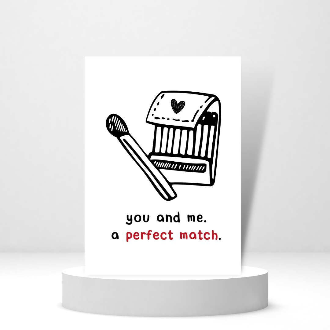 Perfect Match | Love Card