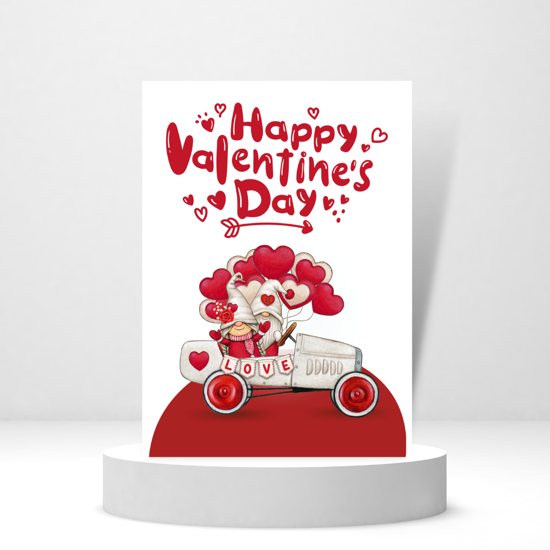 Gnome in Love | | Valentine's Day Card