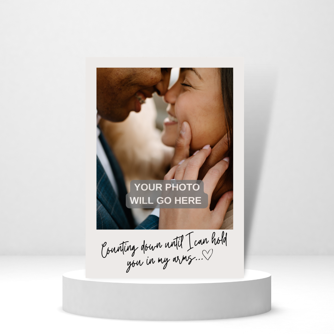 Counting Down the Days | Love Photo Card