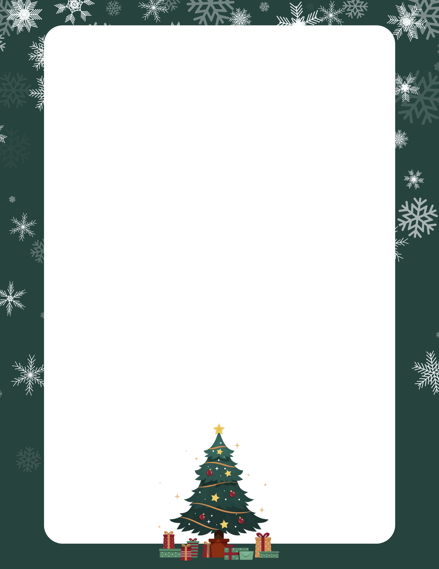 Holiday Spirit | Letter