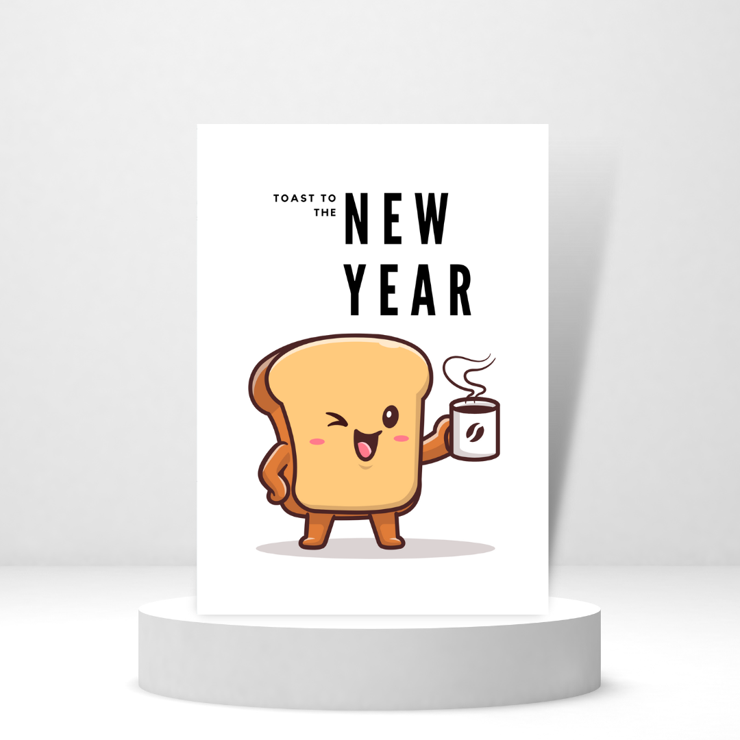 Toast to the New Year | New Year Card
