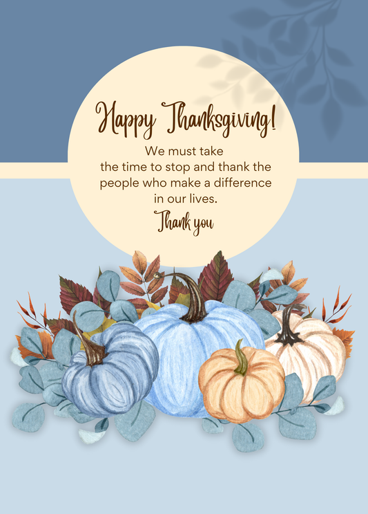 Thank You | Thanksgiving Card