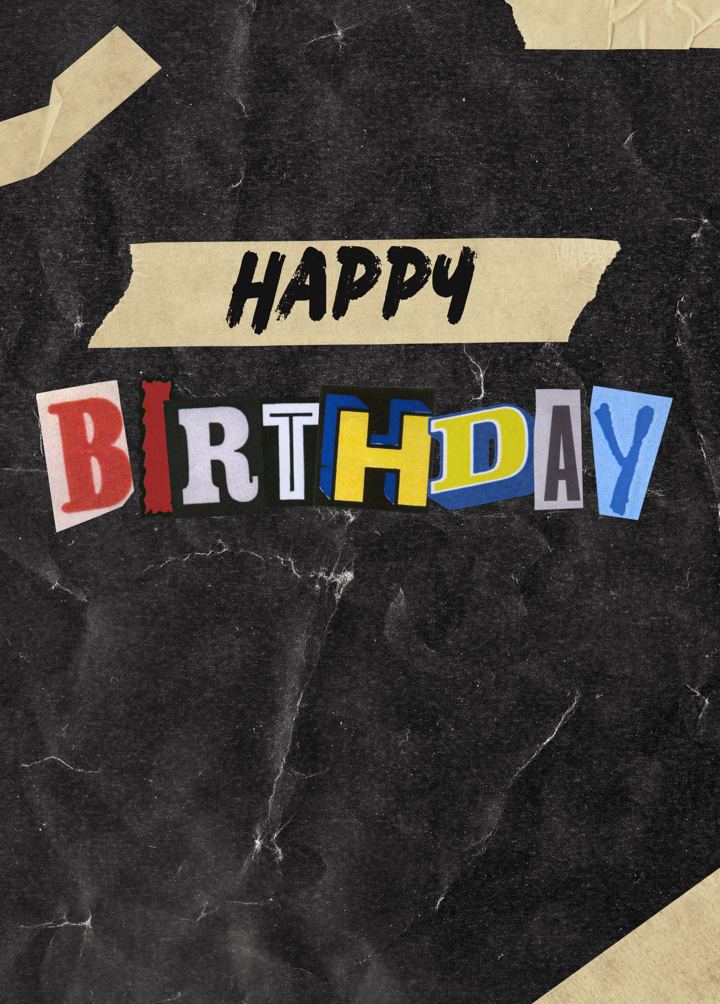 Happy Birthday Scrapbook | Birthday Card