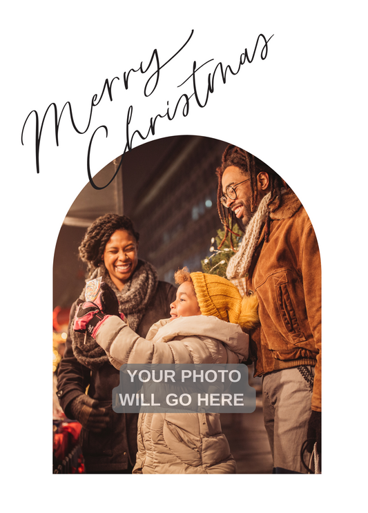 Classic Merry Christmas | Christmas Photo Card