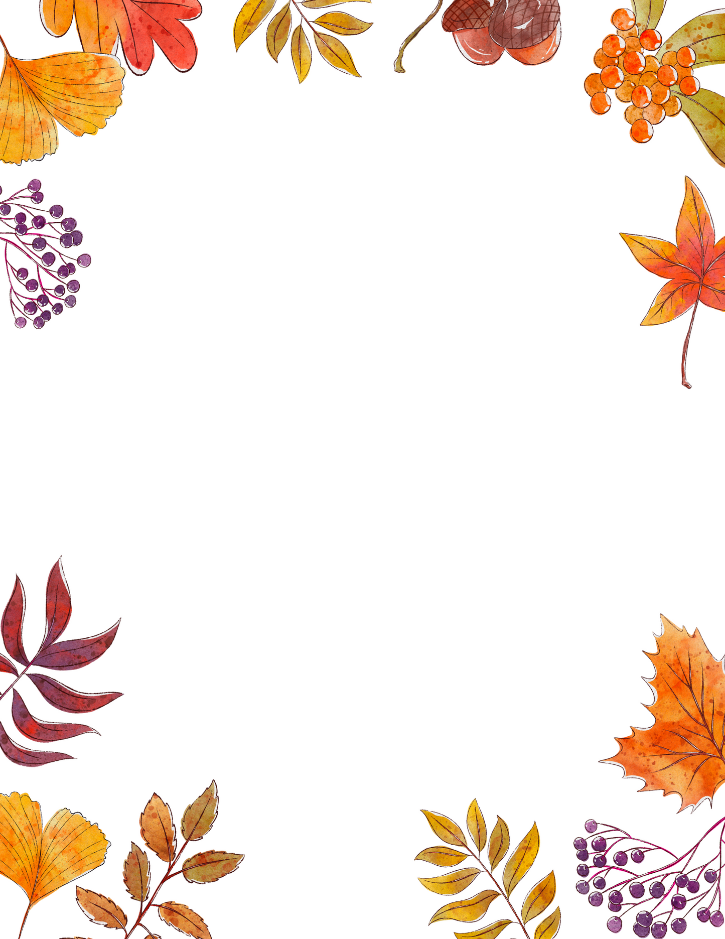 Autumn Leaves | Fall Letter