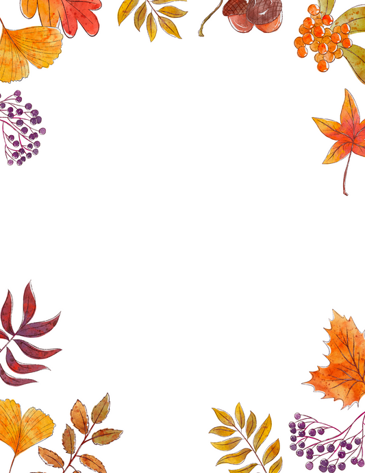 Autumn Leaves | Fall Letter