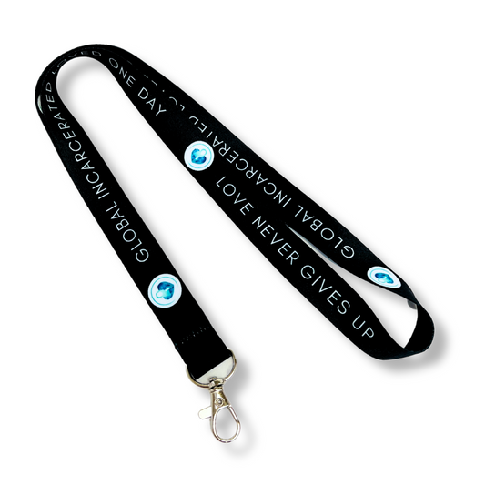Love Never Gives Up | GILO Day Lanyard