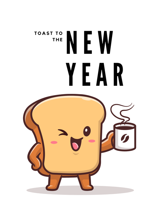 Toast to the New Year | New Year Card