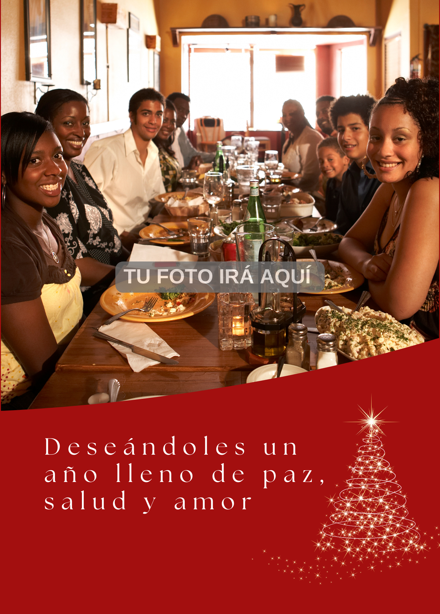 Deseándoles un Año Lleno de Paz, Salud y Amor
