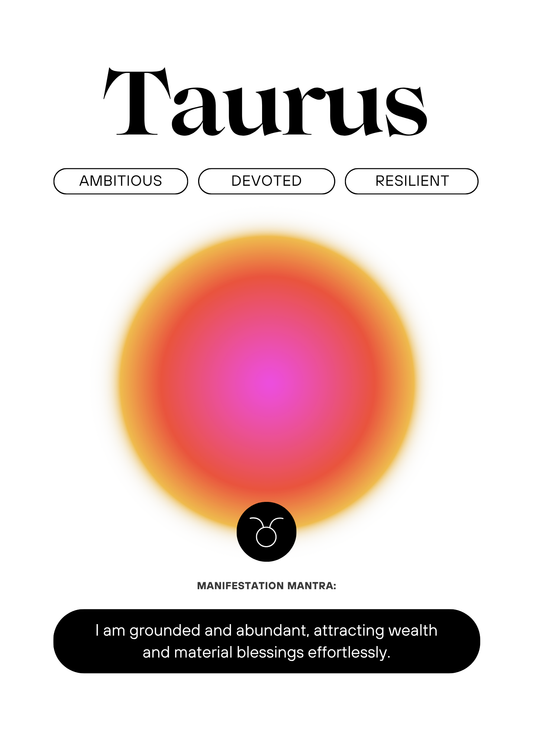 Taurus Mantra | Astrology Card