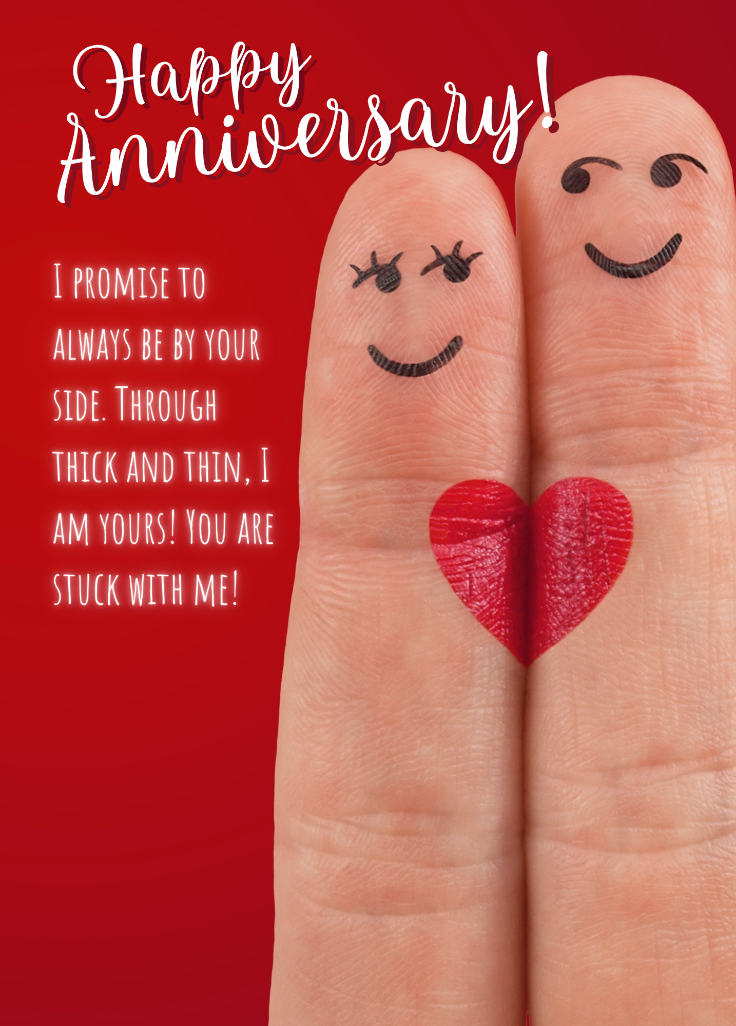 Promise to Be By Your Side | Anniversary Card
