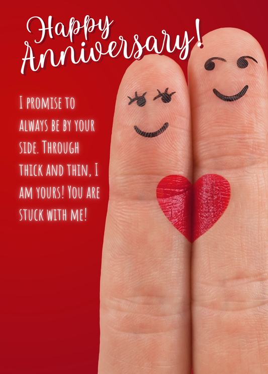 Promise to Be By Your Side | Anniversary Card
