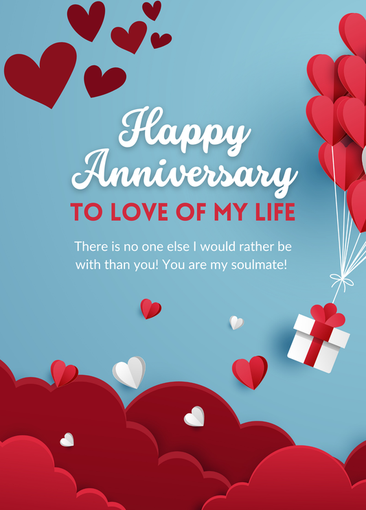 Love of My Life | Anniversary Card