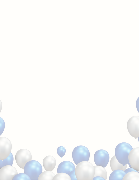 Birthday Balloons | Letter