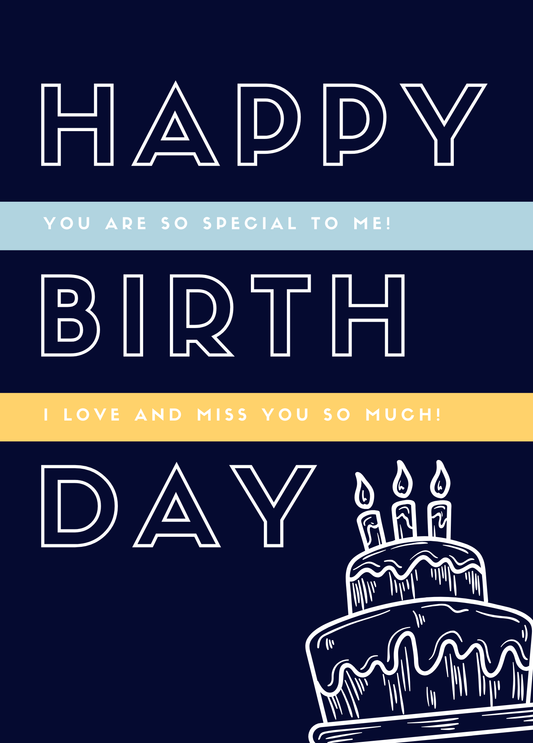 You Are So Special to Me | Birthday Card