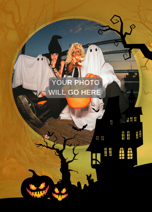 Halloween Vibes | Halloween Photo Card