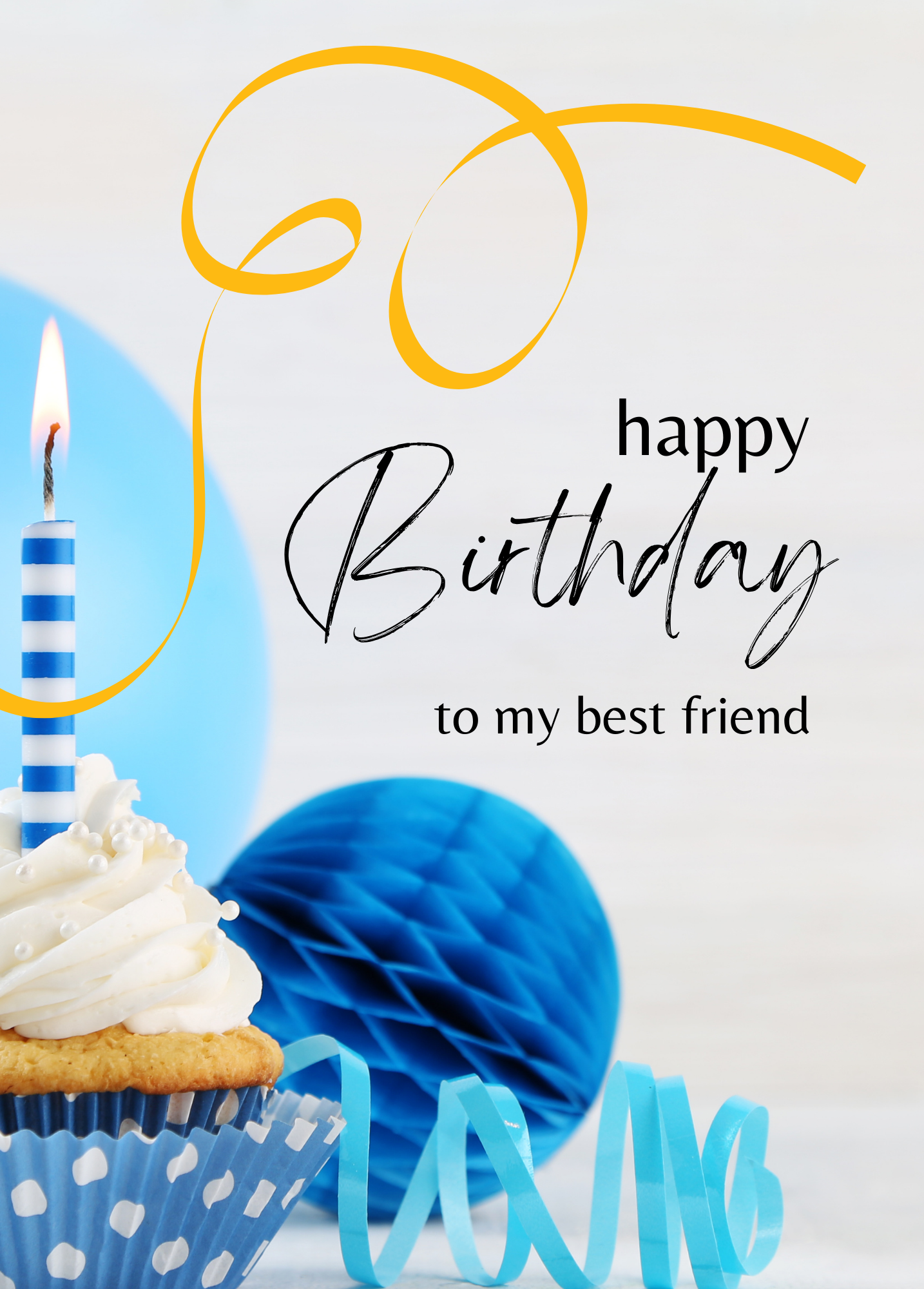 Happy Birthday To My Best Friend | Birthday Card