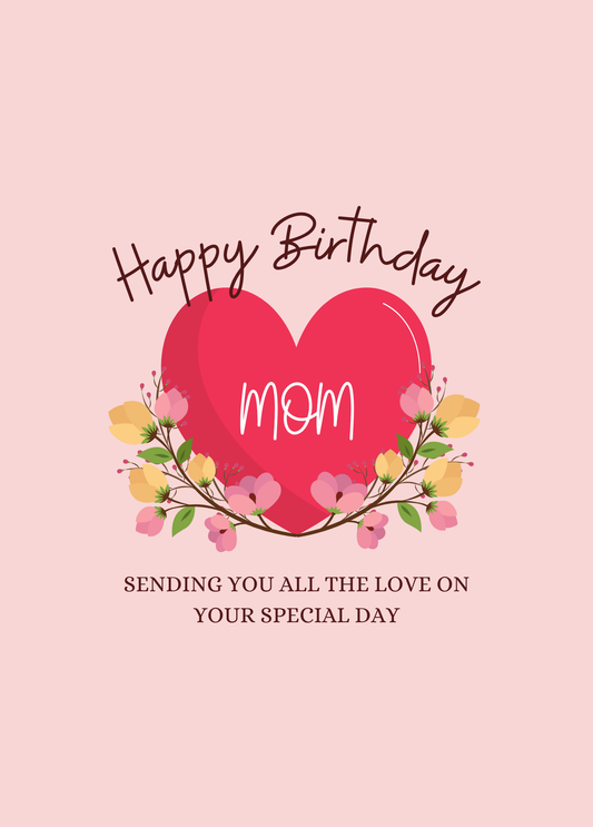 Happy Birthday Mom | Birthday Card