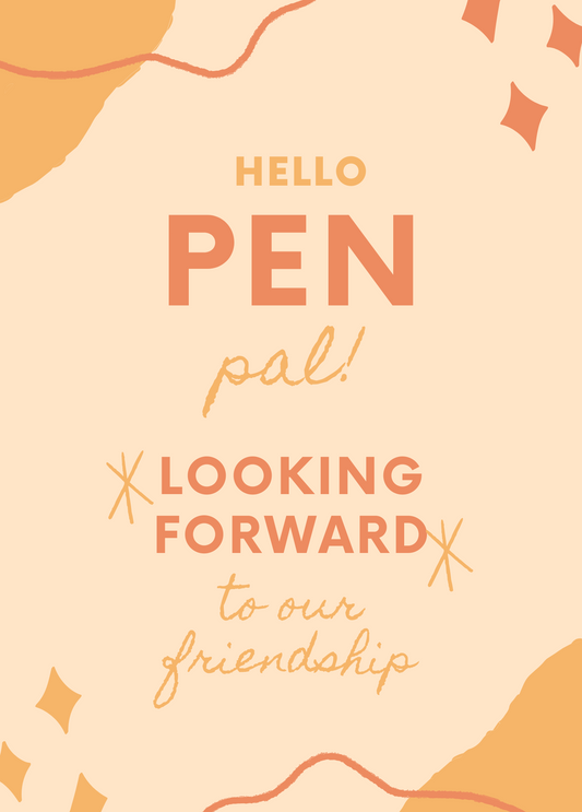 Hello Pen Pal! | Pen Pal Card