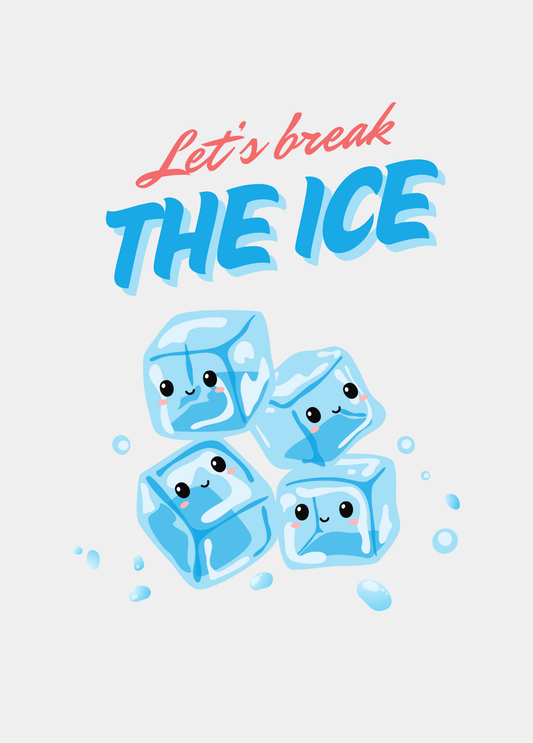 Let's Break the Ice | Pen Pal Card
