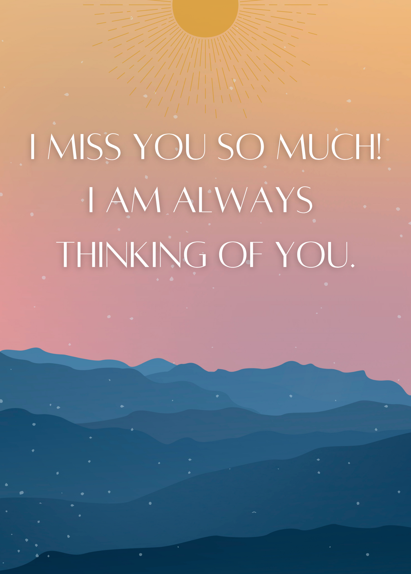 Always Thinking of You | Love & Friendship Card