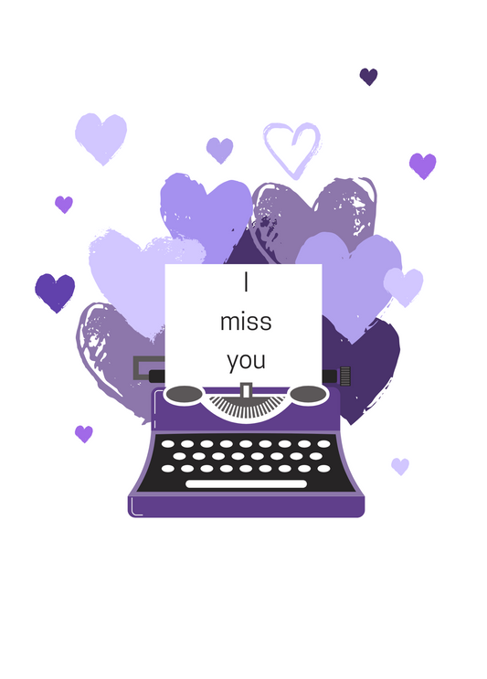 I Miss You | Love Card