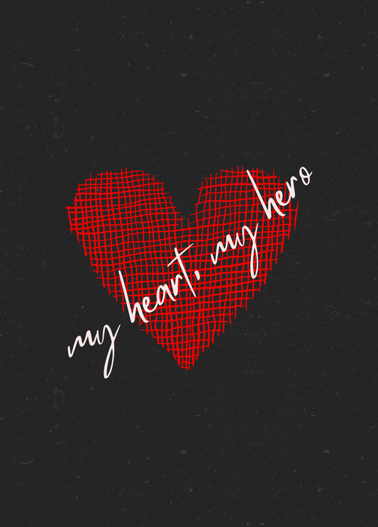 My Heart, My Hero | Love Card