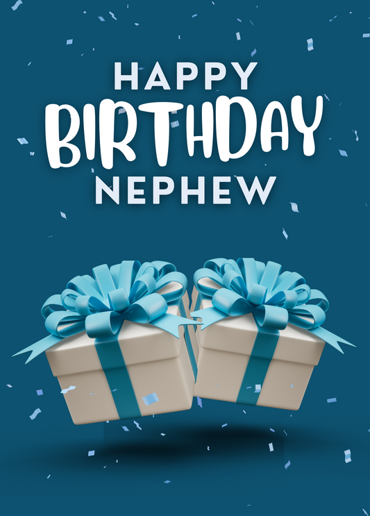 Happy Birthday Nephew | Birthday Card