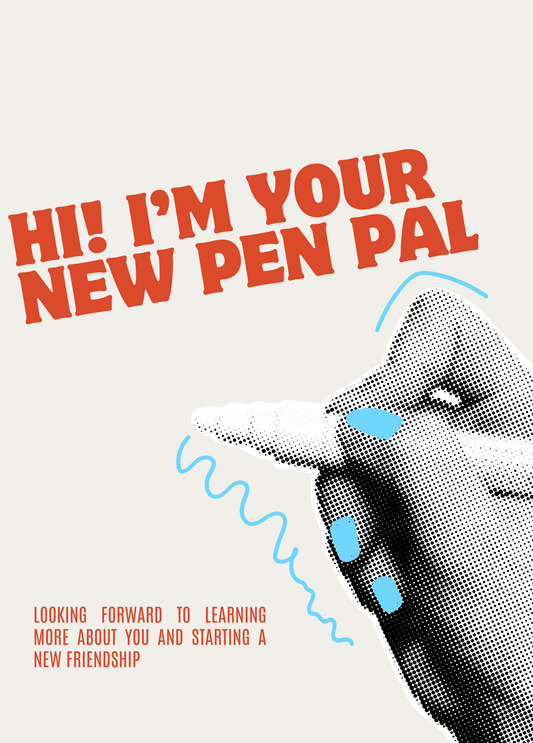 I'm Your New Pen Pal | Pen Pal Card