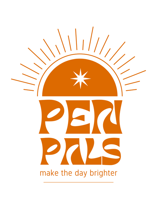 Pen Pals Make the Day Brighter | Pen Pal Card