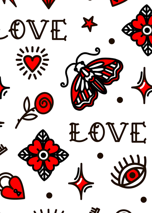 LOVE Classic Tats | Love Card