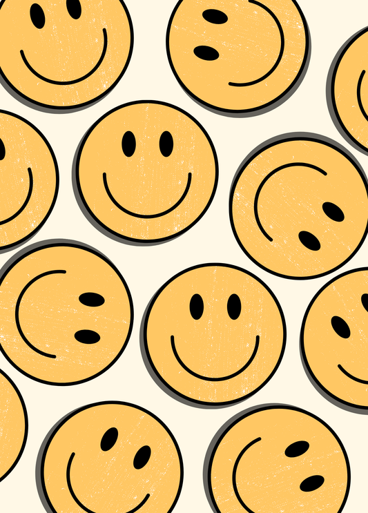 Smiley Faces | Love and Friendship Encouragement Card