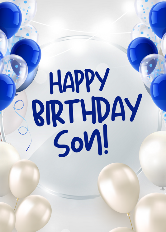 Happy Birthday Son | Birthday Card