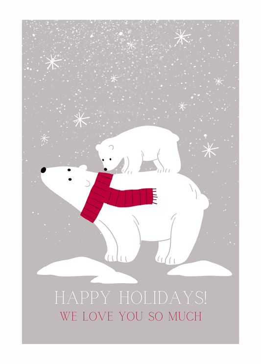 We Love You So Much | Holiday Card