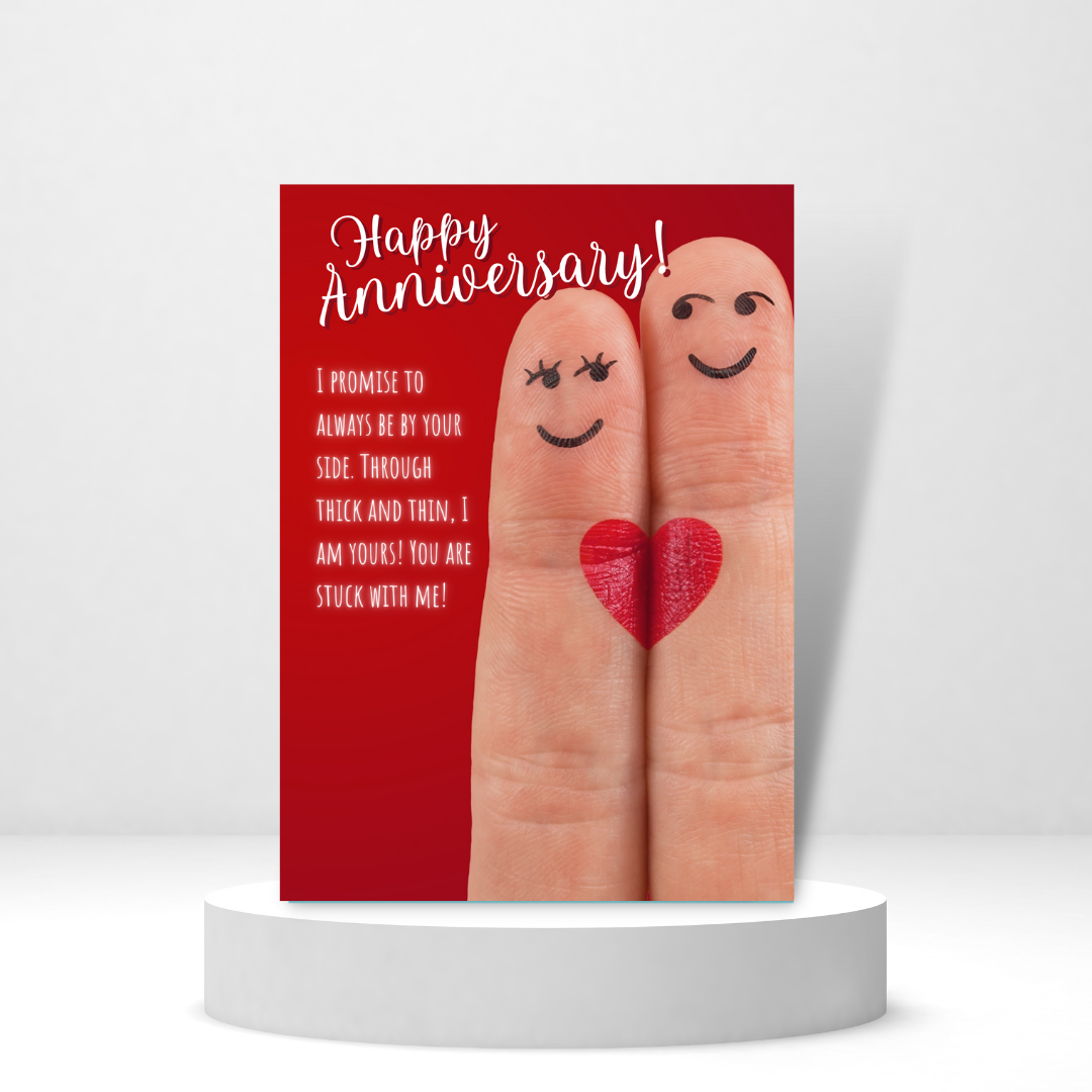 Promise to Be By Your Side | Anniversary Card