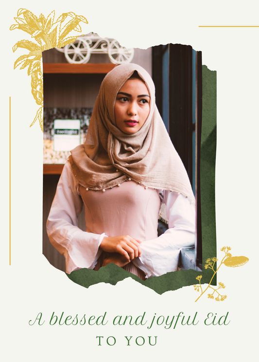 A Blessed and Joyful Eid | Eid Photo Card