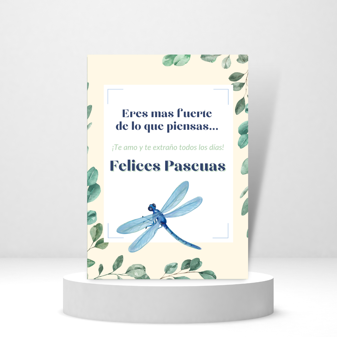 Más fuerte de lo que piensas | Tarjeta de Pascua