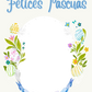 Felices Pascuas | Tarjeta de foto de Pascua