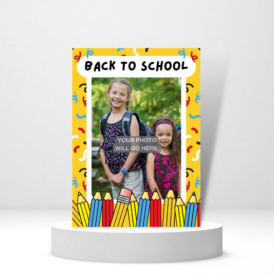 Back to School - Personalized Greeting Card for Someone in Jail or Prison