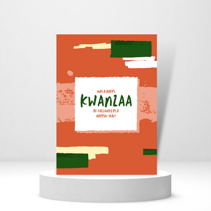 Happy Kwanzaa - Personalized Greeting Card for Someone in Jail or Prison